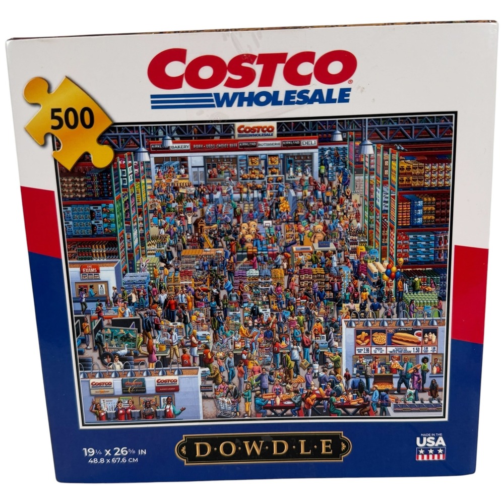 Dowdle Costco Wholesale The Treasure Hunt 500 Piece Jigsaw Puzzle Eric Dowdle